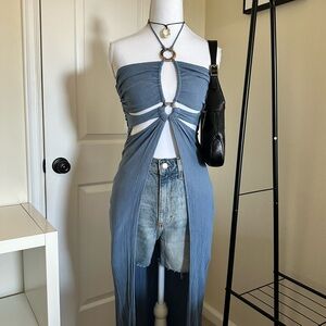 Tularosa Tekoa Maxi Top in Blue